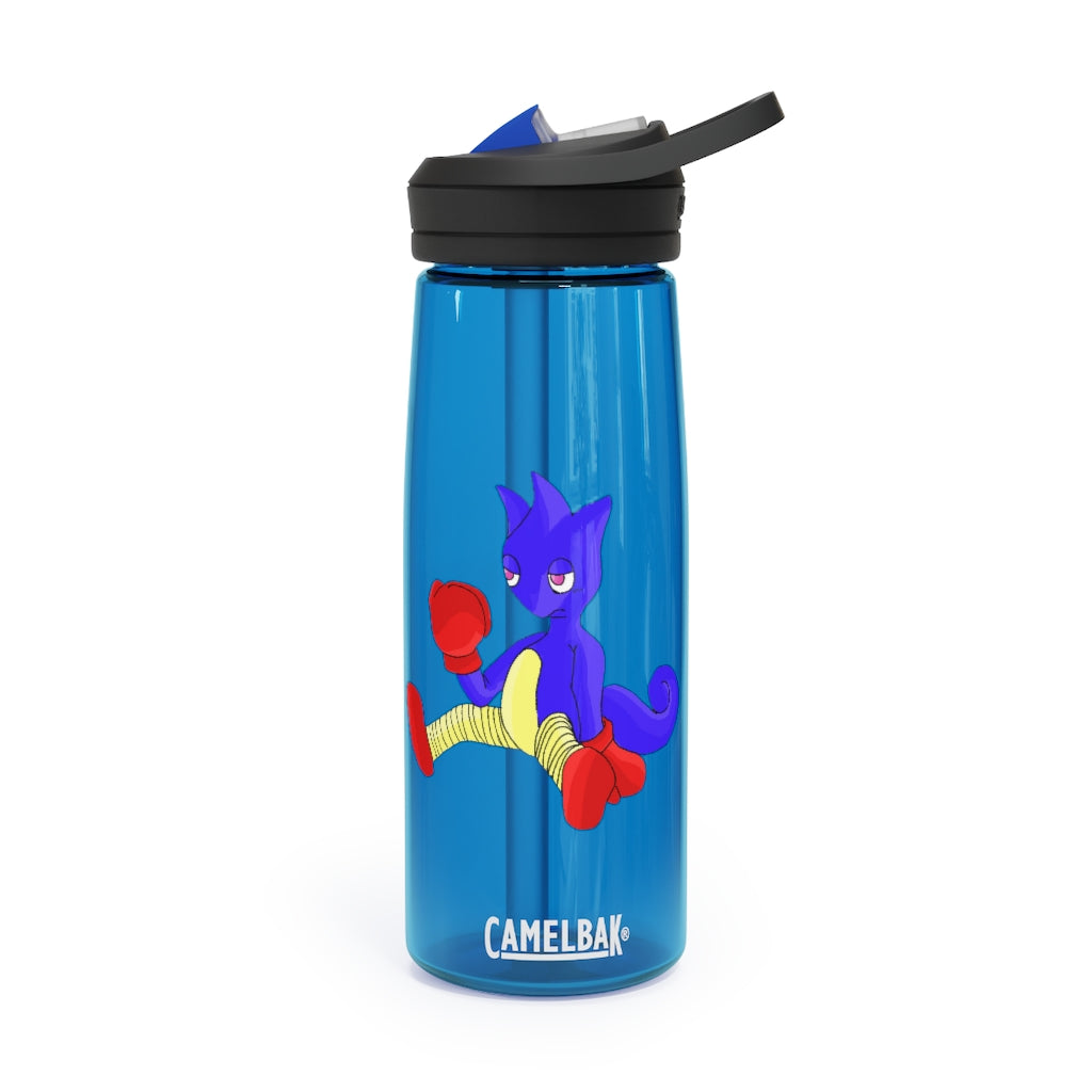 Megatare CamelBak Eddy® Water Bottle in 20oz and 25oz sizes, showcasing its robust design and spill-proof valve.